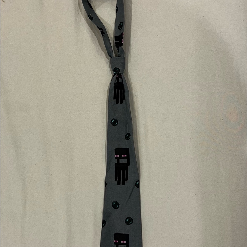 Minecraft Enderman Tie